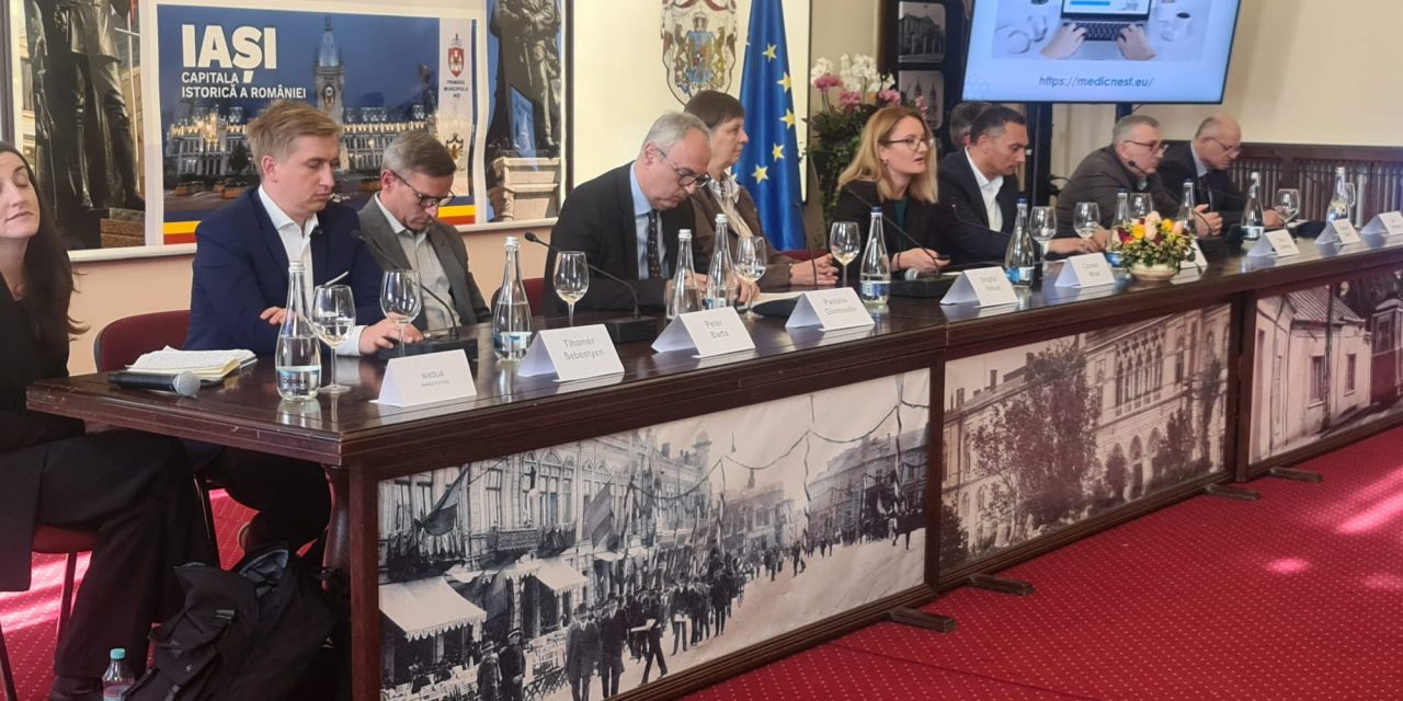 The MEDIC NEST project presented at the SUSTAINABILITY FORUM, in Iași Romania, at the Best Practice Exchange section