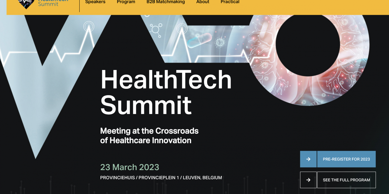 HealthTech Summit – Meeting at the Crossroads of Healthcare Innovation – an opportunity for 2023 not to be missed, by Medvia – our Medic Nest consortium partner